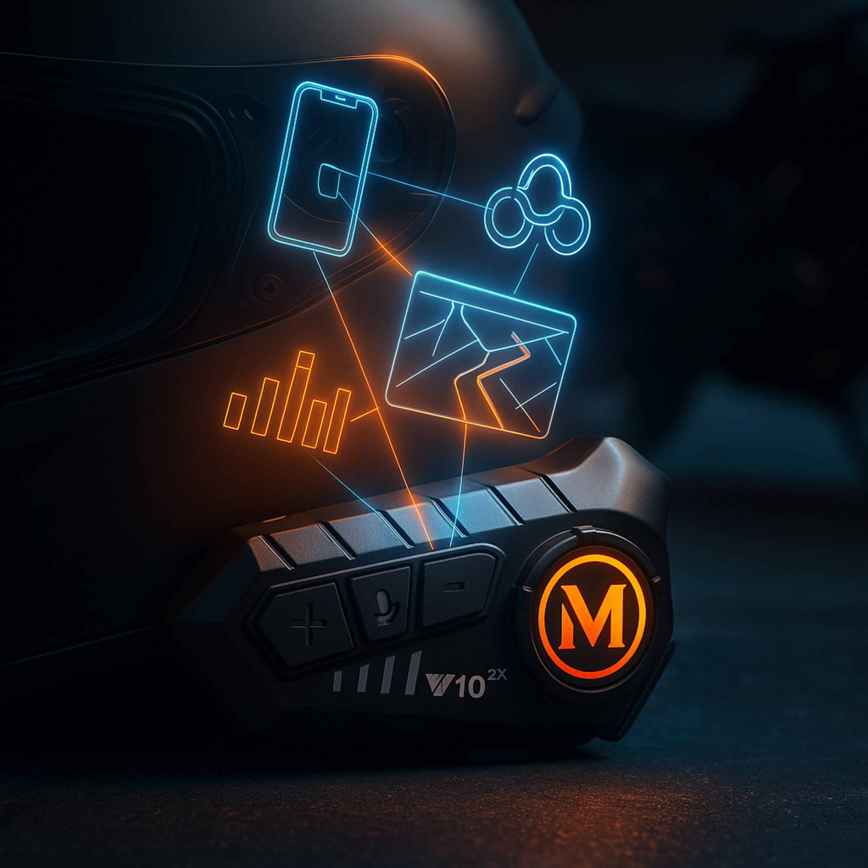 Intercom Haut de Gamme Motarcom : Roulez Connecté et en Sécurité